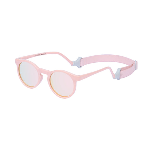 Round Newborn Age 0-1 Pink with Pink Lens