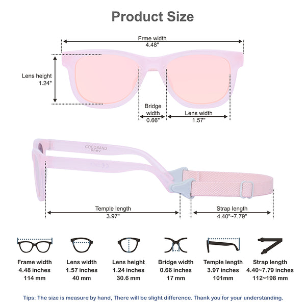 Classic Square Soft Silicone Nose Pads Age 0-2, Sakura Pink